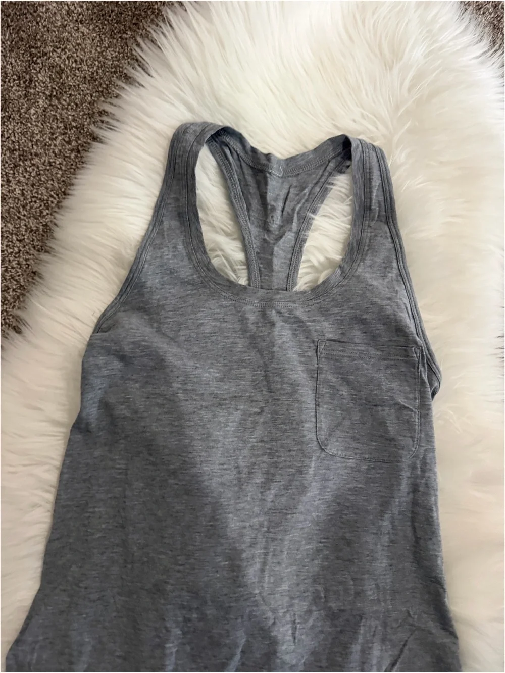 Lululemon Cotton Racerback Tank